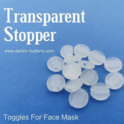 Transparent Stopper & Toggles For Face Mask